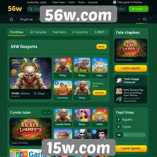Avaliação da interface do usuário do 56w.com
